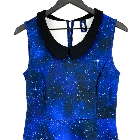 HOT TOPIC BBC Doctor Who Galaxy Tardis Dress - Picture 6 of 16